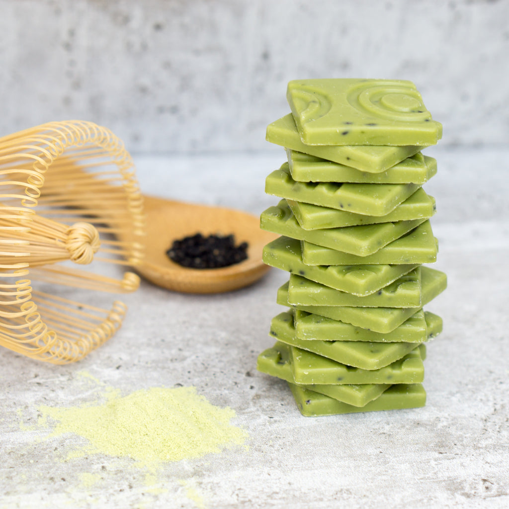 Matcha Bar Code Matcha Chocolate Bar